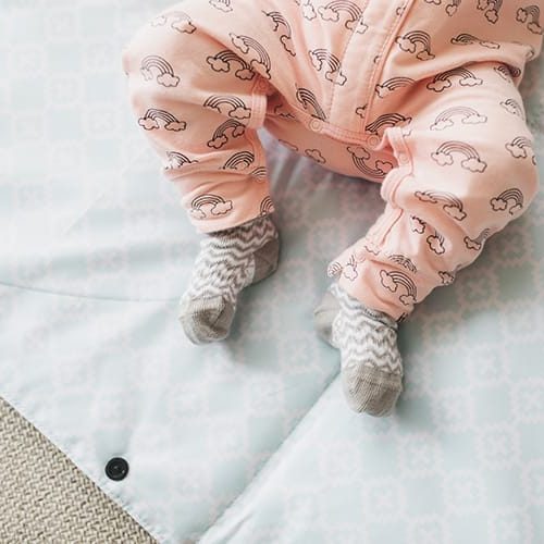 Playmat Changing Tote Grey - Roccy Mint