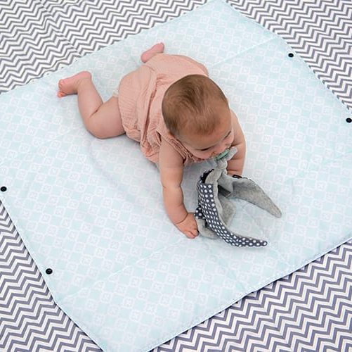 Napper PlayMat Tote bag Roccy Mint - Grey